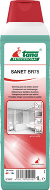 BR 75 detergente professionale per piscine e sanitari flacone 1 litro
